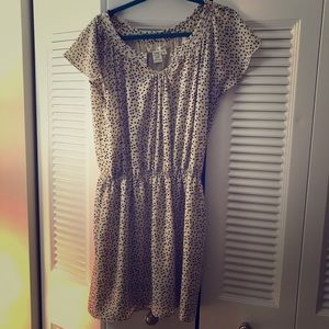 Max Studio Black and White Heart Dress